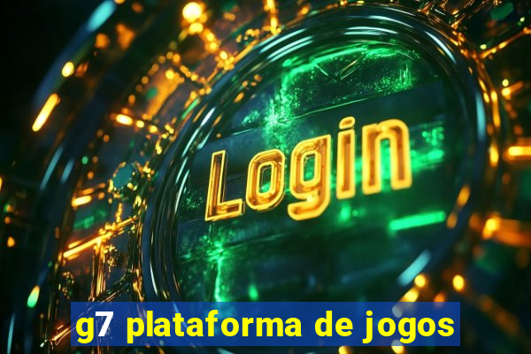 g7 plataforma de jogos